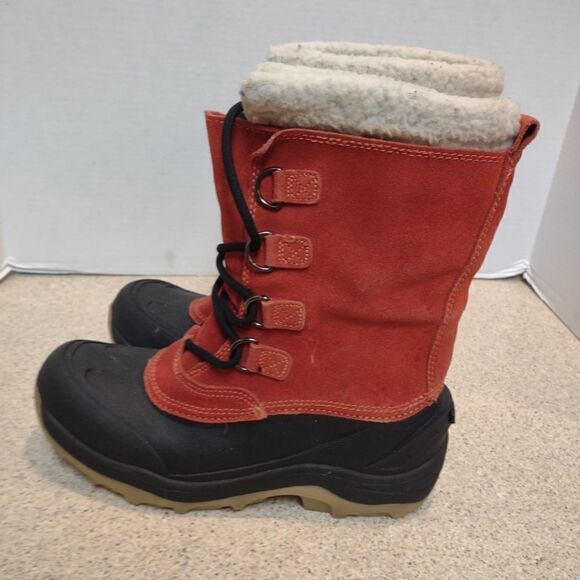 Land's End Boots Men's Size 6 Women's 8 - Picture 3 of 5